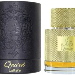 Introducing the captivating allure of Qaa'ed Perfume by Lattafa