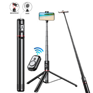 72″ Selfie Stick Tripod with Bluetooth Remote