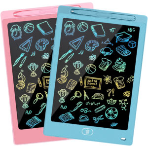 10-Inch LCD Writing Tablet for Kids (2 Pack) – Reusable Drawing Pad
