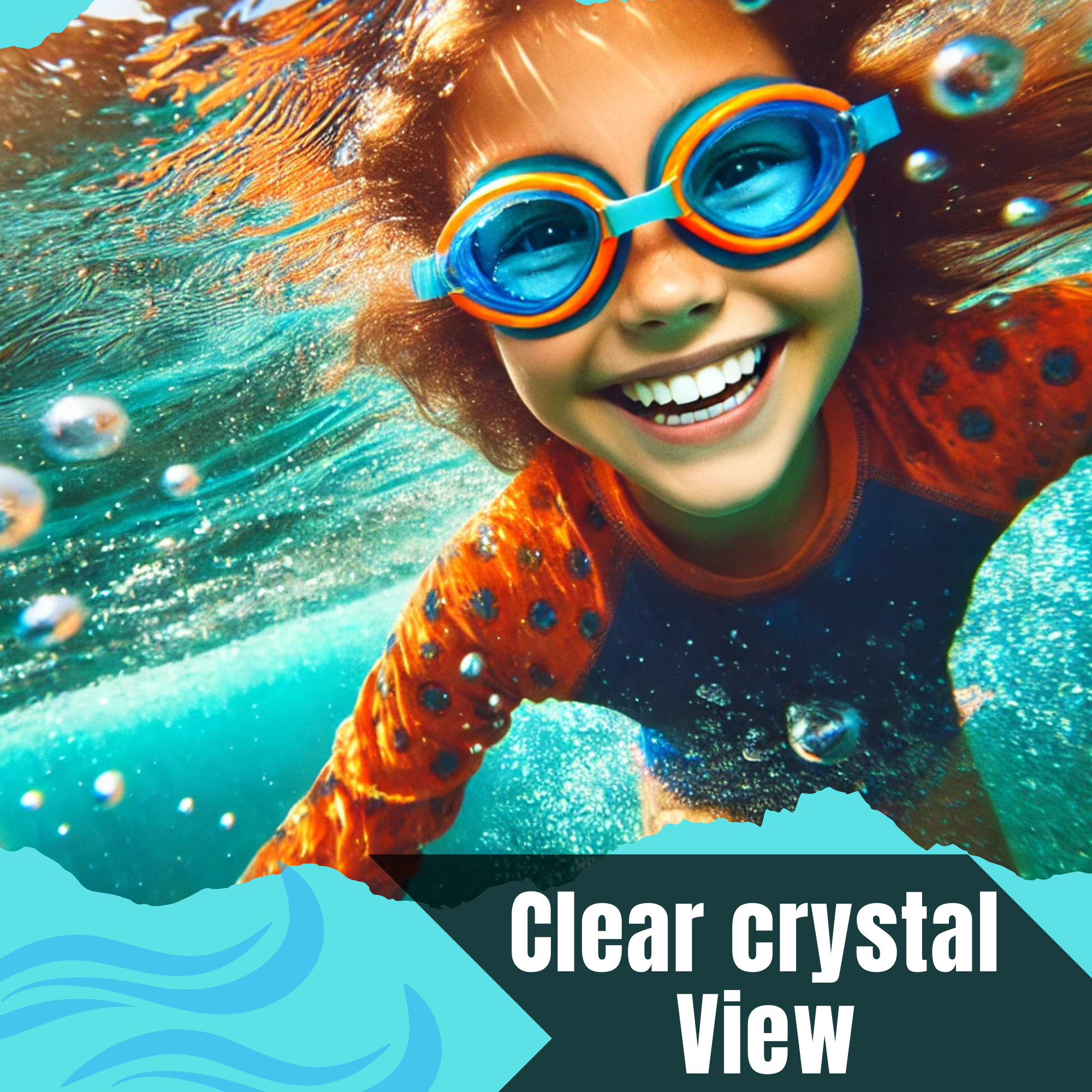 Kids Swimming Goggles – Anti-Fog, UV Protection, Leakproof 3-14 Yrs - Image 4